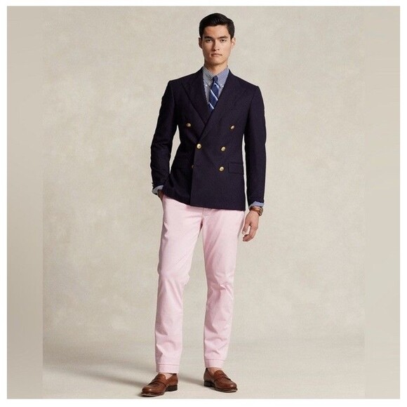 NWT Polo Ralph Lauren men's Straight Straight Chino Pants - size 32 x 30 - Pink